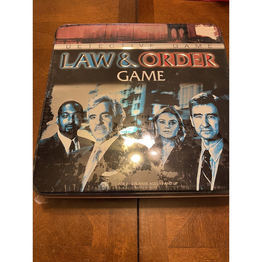 Law And Order Detective Board Game Factory Sealed New.